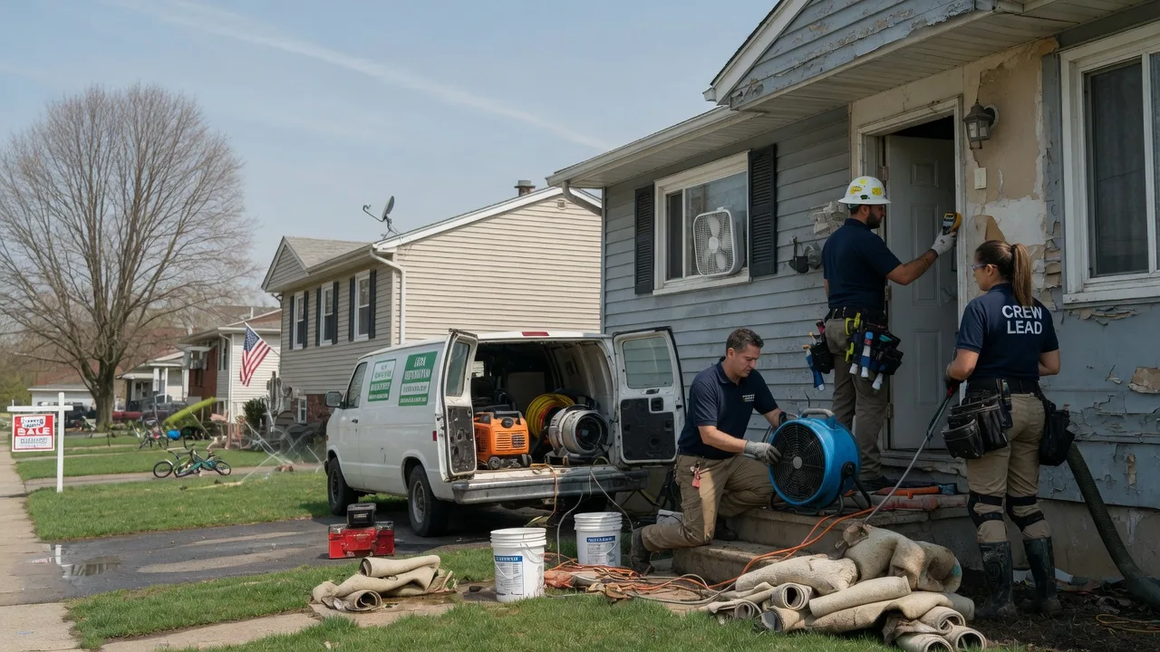 Flood Cleanup in Knox Dale, PA near me