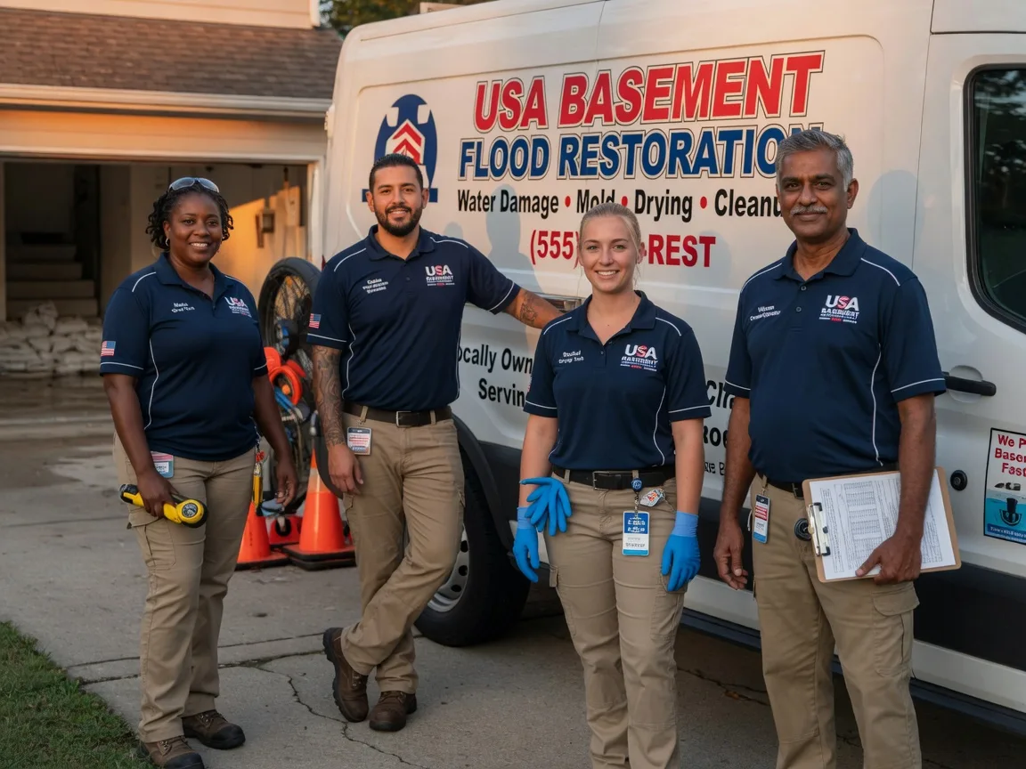 Basement Flood Cleanup company in Knox Dale, PA